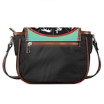 Yin Yang Chinese Zodiac Signs Print Saddle Bag