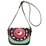 Yin Yang Chinese Zodiac Signs Print Saddle Bag