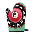 Yin Yang Chinese Zodiac Signs Print Single Oven Mitt