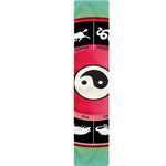 Yin Yang Chinese Zodiac Signs Print Table Runner