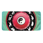 Yin Yang Chinese Zodiac Signs Print Towel