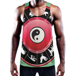 Yin Yang Chinese Zodiac Signs Print Training Tank Top