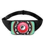 Yin Yang Chinese Zodiac Signs Print Waist Bag