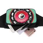 Yin Yang Chinese Zodiac Signs Print Waist Bag