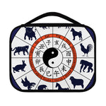 Yin Yang Chinese Zodiac Wheel Print Classic Bible Case