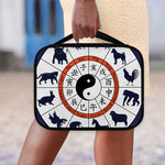 Yin Yang Chinese Zodiac Wheel Print Classic Bible Case