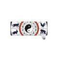 Yin Yang Chinese Zodiac Wheel Print Extended Mouse Pad