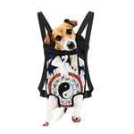 Yin Yang Chinese Zodiac Wheel Print Pet Carrier Backpack