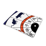 Yin Yang Chinese Zodiac Wheel Print Pet Cooling Mat Cover