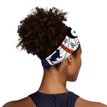 Yin Yang Chinese Zodiac Wheel Print Sports Headband