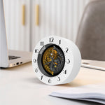 Yin Yang Owl Print Alarm Clock