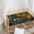 Yin Yang Owl Print Baby Crib Sheet