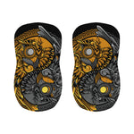 Yin Yang Owl Print Bar Stool Covers