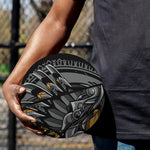 Yin Yang Owl Print Basketball