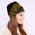 Yin Yang Owl Print Beanie