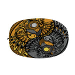 Yin Yang Owl Print Car Side Mirror Covers