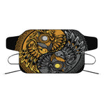 Yin Yang Owl Print Car Windshield Snow Cover