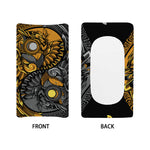 Yin Yang Owl Print Changing Pad Cover