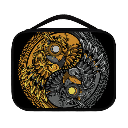 Yin Yang Owl Print Classic Bible Case