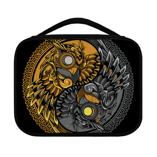 Yin Yang Owl Print Classic Bible Case