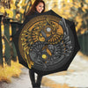 Yin Yang Owl Print Foldable Umbrella