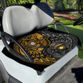 Yin Yang Owl Print Golf Cart Seat Cover