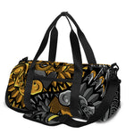 Yin Yang Owl Print Gym Bag
