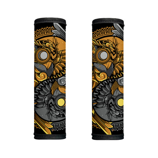 Yin Yang Owl Print Handle Covers
