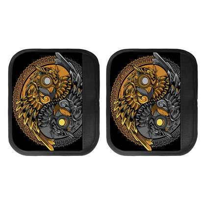 Yin Yang Owl Print Handle Covers