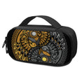 Yin Yang Owl Print Portable Cooler Travel Case