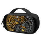 Yin Yang Owl Print Insulin Cooler Travel Case