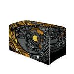 Yin Yang Owl Print Leather Tissue Box Cover