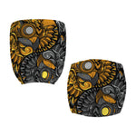 Yin Yang Owl Print Office Chair Cover