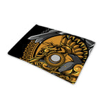 Yin Yang Owl Print Pet Cooling Mat Cover