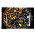 Yin Yang Owl Print Placemat