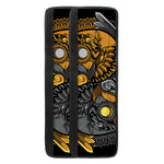 Yin Yang Owl Print Refrigerator Handle Covers