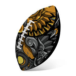 Yin Yang Owl Print Rugby Ball