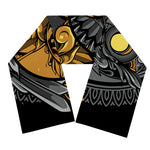 Yin Yang Owl Print Scarf