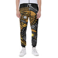 Yin Yang Owl Print Joggers