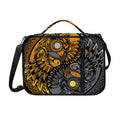 Yin Yang Owl Print Shoulder Strap Bible Bag