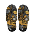 Yin Yang Owl Print Slippers