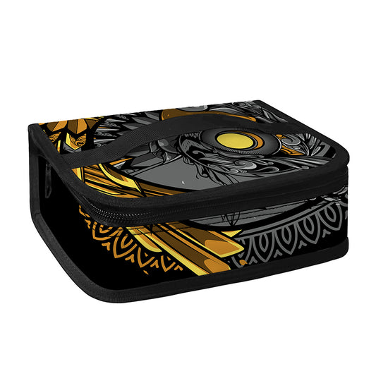 Yin Yang Owl Print Small Lunch Bag
