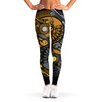 Yin Yang Owl Print Women's Leggings