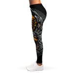 Yin Yang Owl Print Women's Leggings