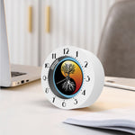 Yin Yang Tree Of Life Print Alarm Clock