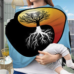 Yin Yang Tree Of Life Print Baby Seat Cover