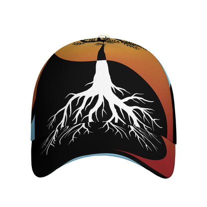 Yin Yang Tree Of Life Print Baseball Cap