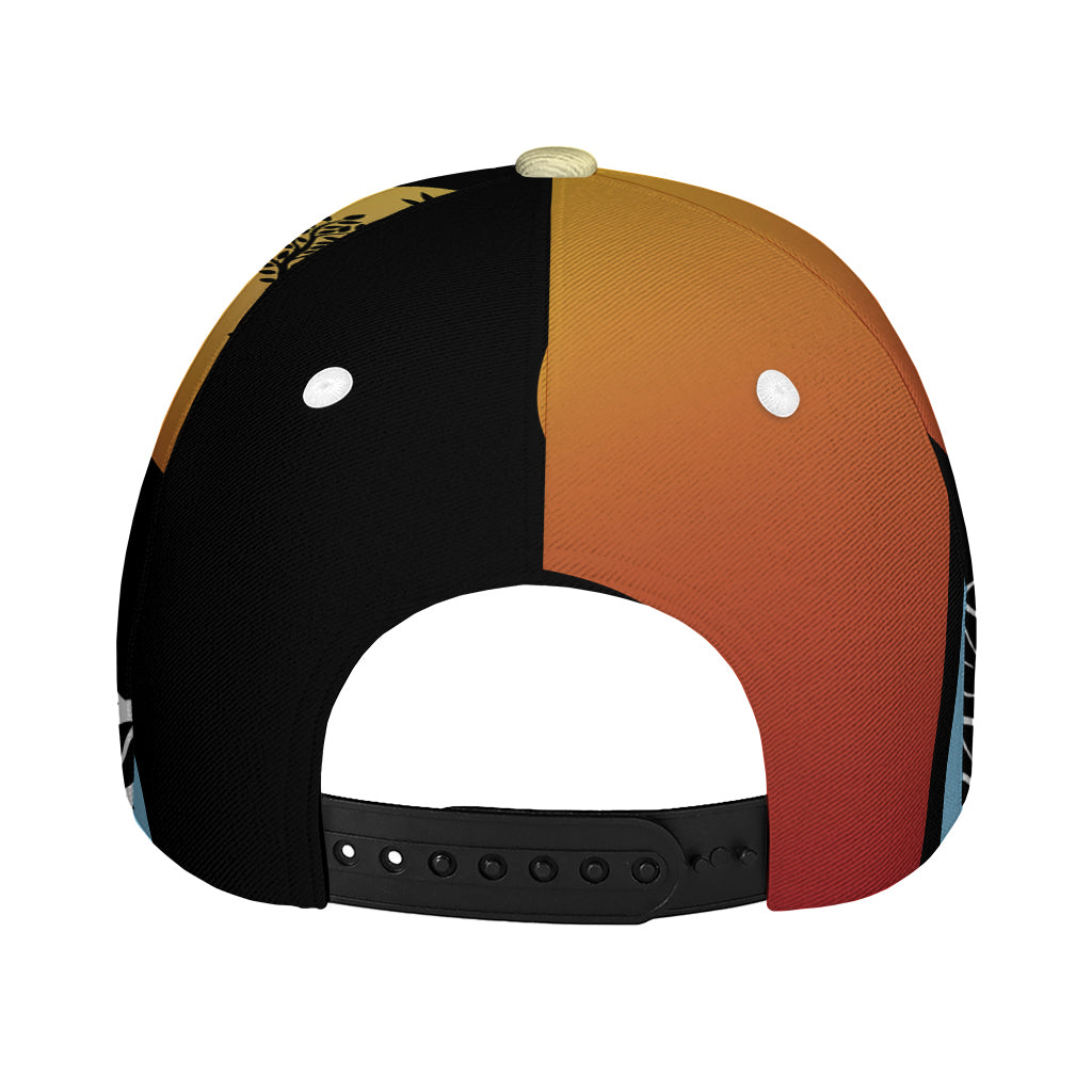 Yin Yang Tree Of Life Print Baseball Cap