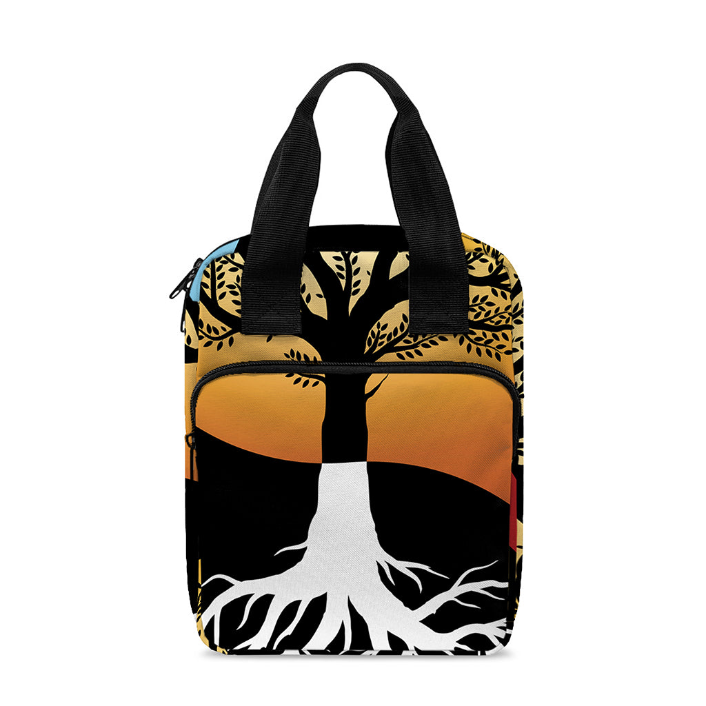 Yin Yang Tree Of Life Print Bible Tote Bag