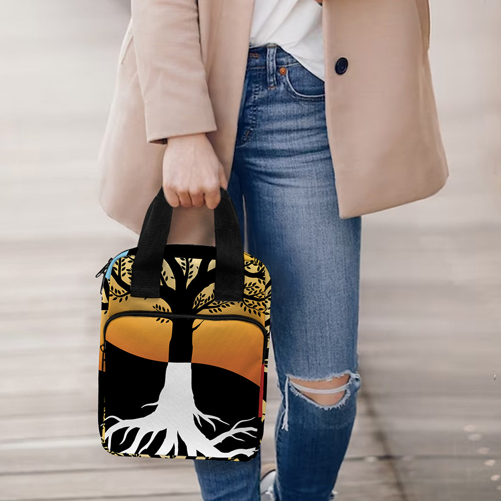 Yin Yang Tree Of Life Print Bible Tote Bag